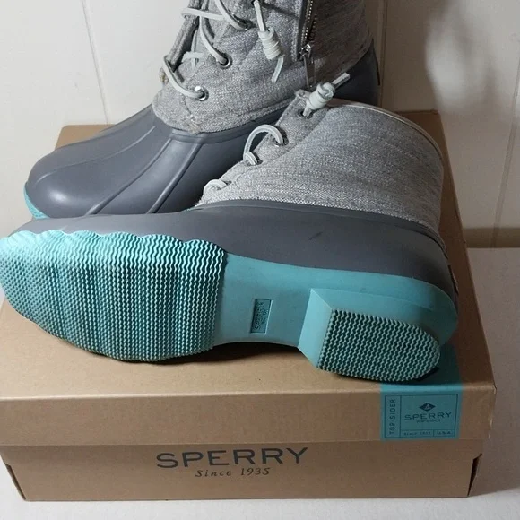 Sperry Saltwater Duck Boots Women's 6.5 EUC - Picture 4 of 11